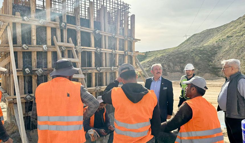 MİLLETVEKİLİ ŞAHİN TİN MAKİNA OSB’Yİ İNCELEDİ