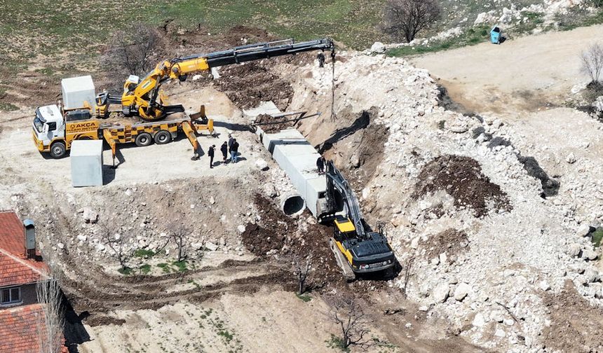UZUNPINAR’I SELDEN KURTARACAK MENFEZ ÇALIŞMASI TAMAMLANDI