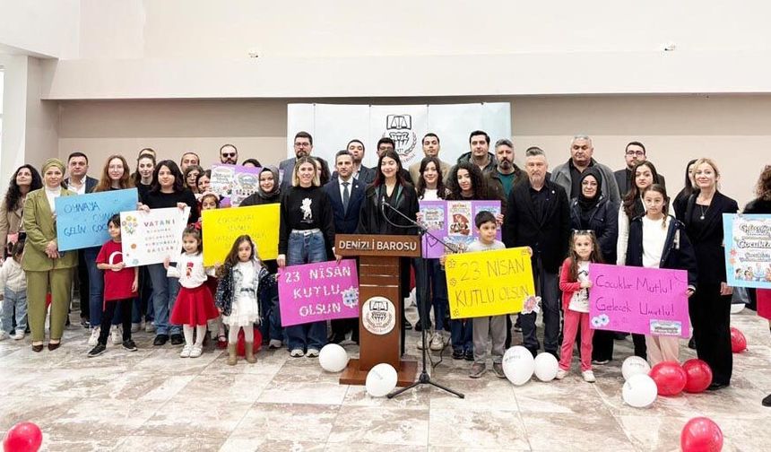 DENİZLİ BAROSU ÇOCUK HAKLARI KOMİSYONU’NDAN ÇOCUK HAKLARI ÇAĞRISI
