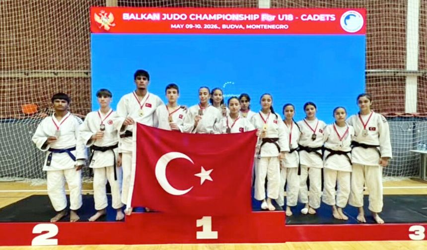 DENİZLİLİ JUDOCU BALKANLARI SALLADI