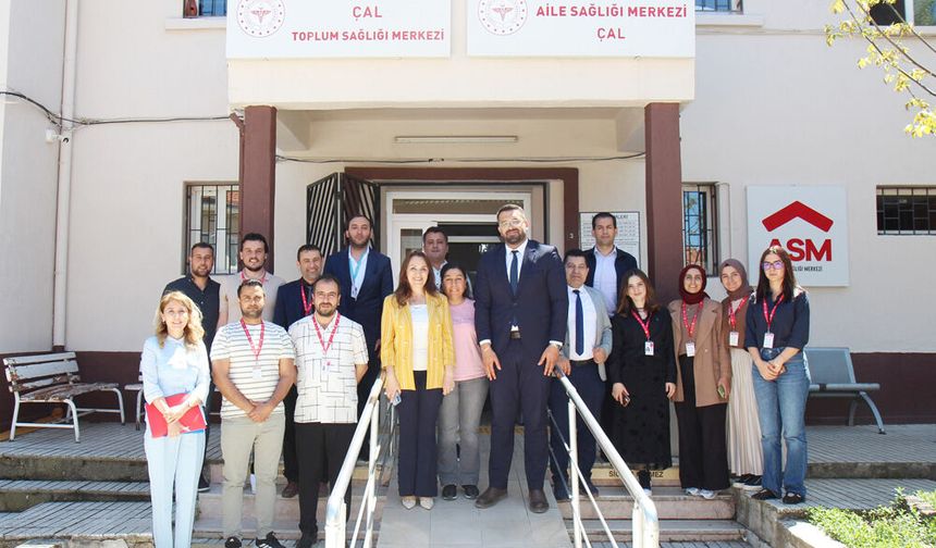 İL MÜDÜRÜ BERNA ÖZTÜRK’TEN BEKİLLİ VE ÇAL’DA SAĞLIK TURU