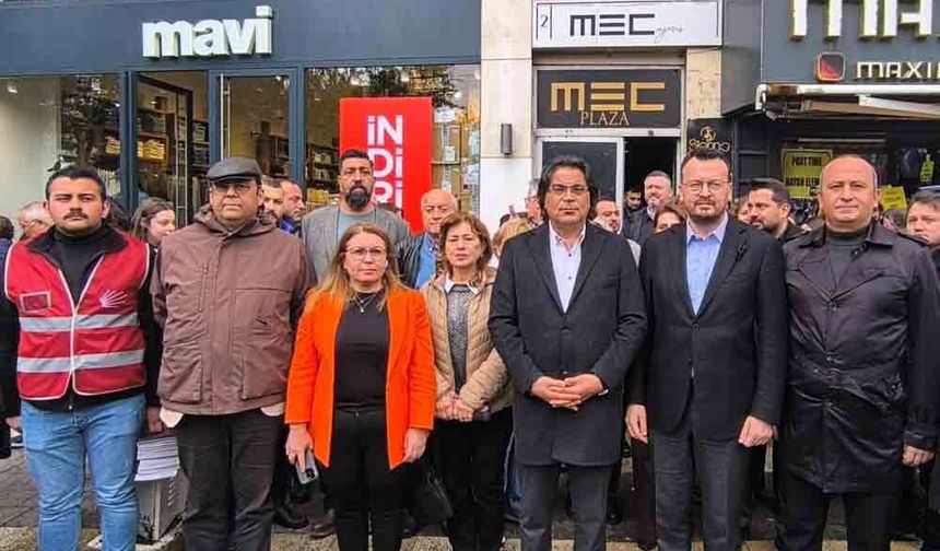 CHP SAHAYA ÇIKTI