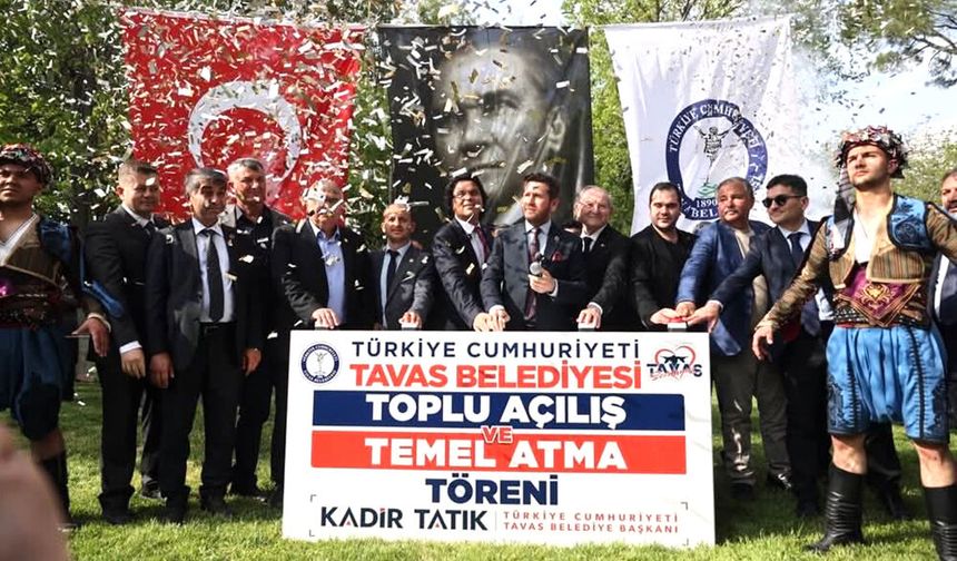 TAVAS’TA HİZMET ATAĞI