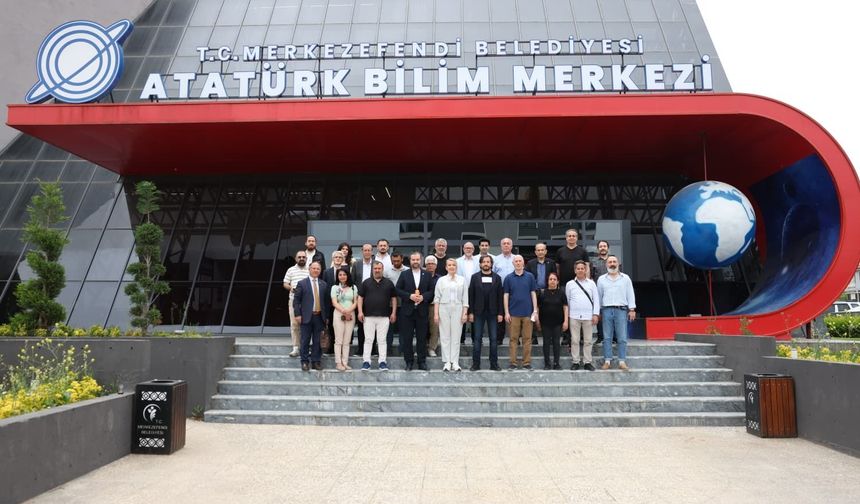 BAŞKAN DOĞAN BASIN MENSUPLARIYLA ATATÜRK BİLİM MERKEZİ’NDE BULUŞTU