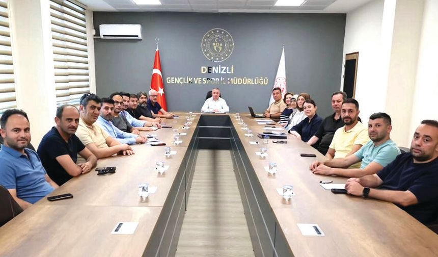 GENÇLİK SPOR’DA PLANLAMA BULUŞMASI