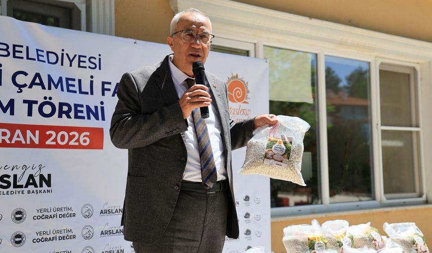 ÇAMELİ BELEDİYESİ’NDEN ÜRETİCİYE DESTEK