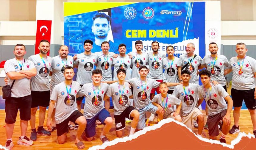 CEM DENLİ İŞİTME ENGELLİLER ERKEK TAKIMI TÜRKİYE 3.SÜ