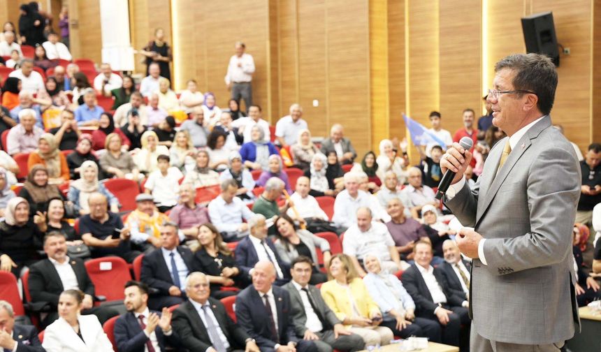 ZEYBEKCİ GENİŞLETİLMİŞ İL DANIŞMA MECLİSİ TOPLANTISI'NDA SERT KONUŞTU:  BİR ÇİVİ ÇAKMADILAR