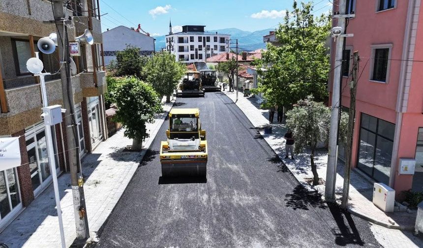 DENİZLİ BÜYÜKŞEHİR BELEDİYESİ’NDEN TAVAS’A ÜSTYAPI DOKUNUŞU
