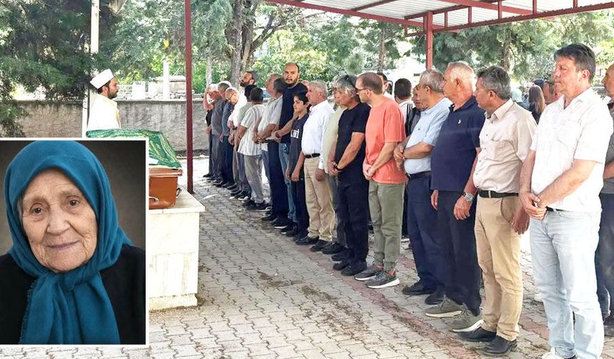 GAZETECİ SÖZERİ’NİN ANNESİ SON YOLCUĞUNA UĞURLANDI