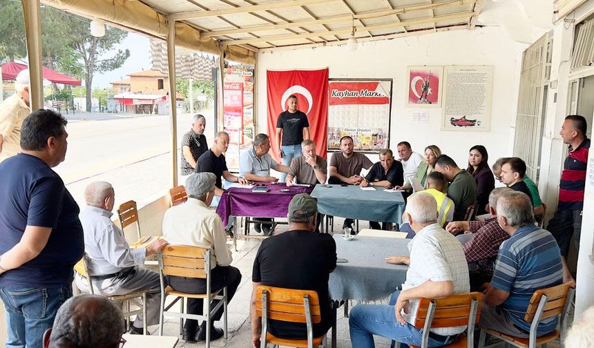 İLÇENİN SORUNLARINA SAHADA ÇÖZÜM ARIYOR