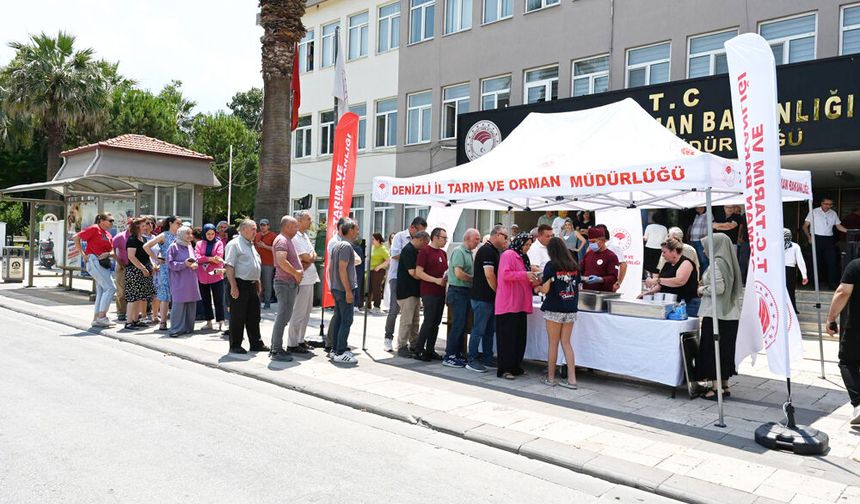 DENİZLİ İL TARIM VE ORMAN MÜDÜRLÜĞÜ’NDEN AŞURE HAYRI