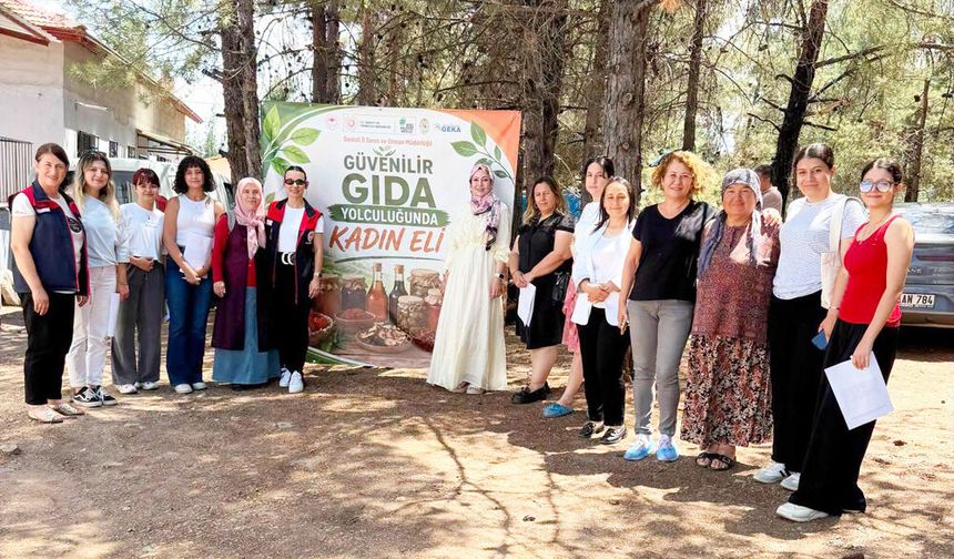 GÜVENİLİR GIDAYA KADIN ELİ DEĞDİ