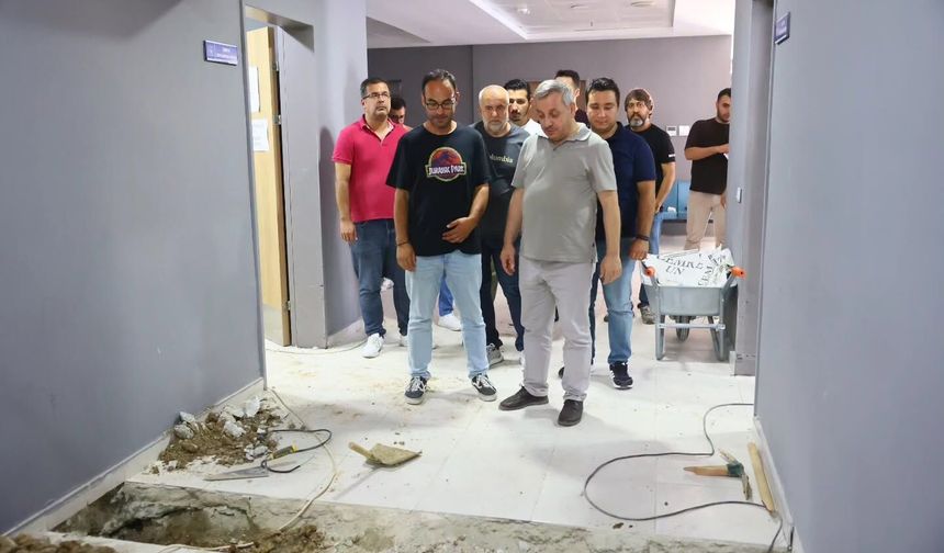SPOR SALONU BAKIMDA