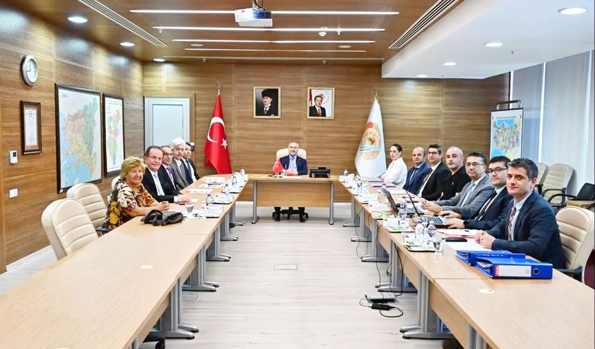 DENİZLİ İL TOPRAK KORUMA KURULU VALİ KÖŞGER BAŞKANLIĞINDA TOPLANDI