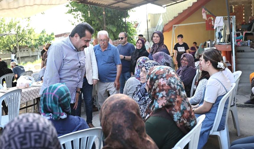 BAŞKAN ERTEMUR’DAN ADIM ADIM İLÇE TURU