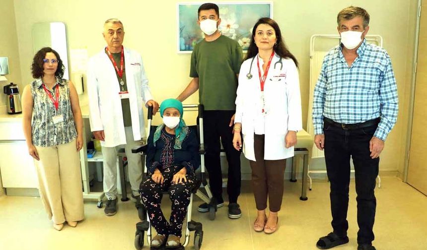 ANNESİNE HAYAT VERDİ