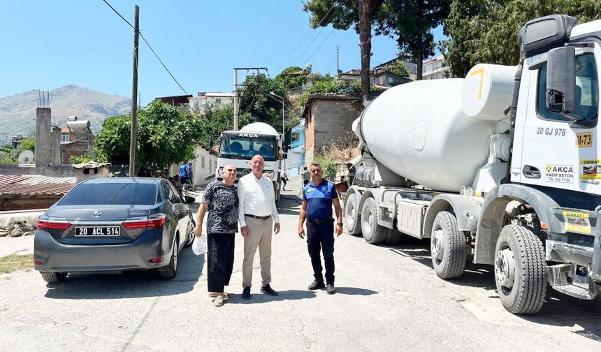 BAŞKAN KUMRAL, YOL ÇALIŞMALARINI YERİNDE İNCELEDİ
