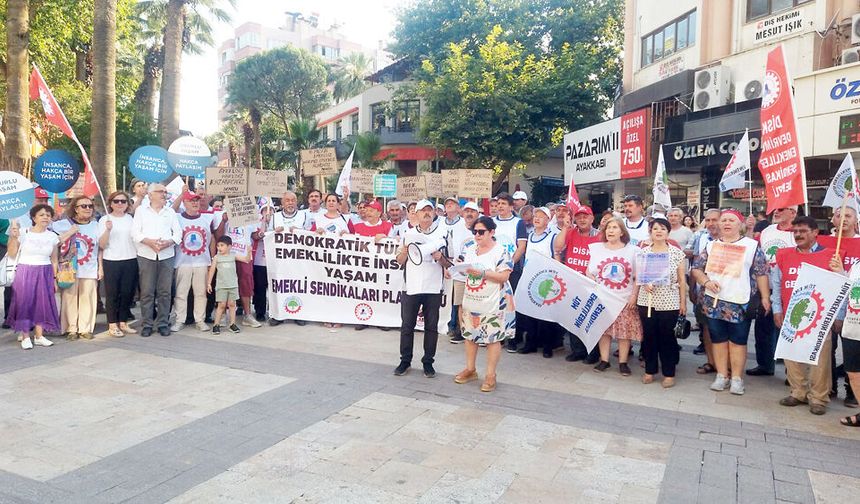 EMEKLİLER İSYANDA