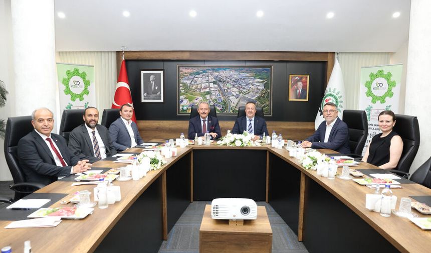 DENİZLİ MİLLETVEKİLİ ŞAHİN TİN’DEN, DENİZLİ OSB YÖNETİMİNE TEBRİK ZİYARETİ
