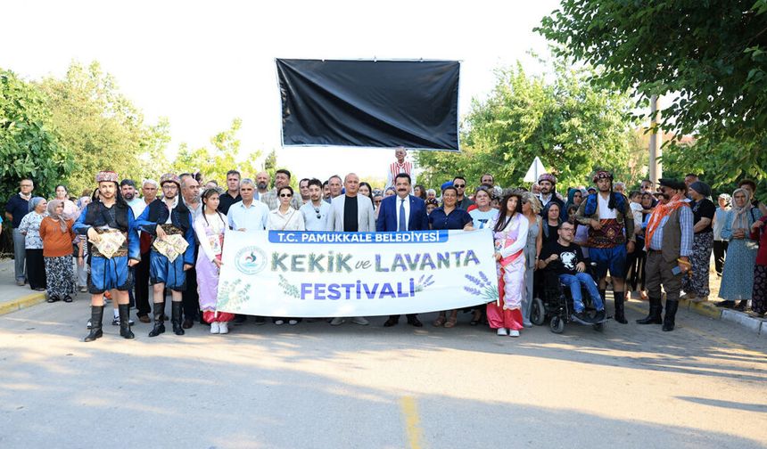KEKİK VE LAVANTA KOKULU FESTİVAL
