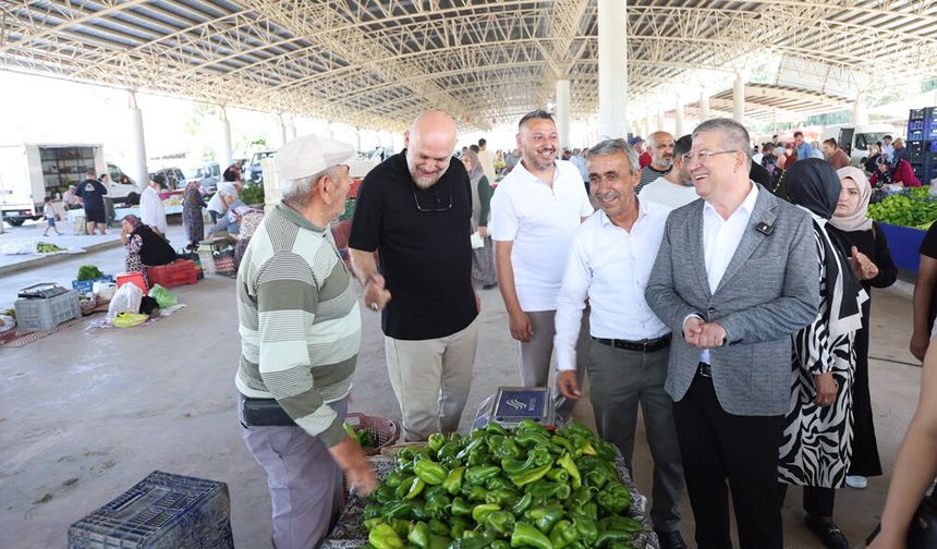 SUBAŞIOĞLU’NDAN AKHAN VE KAKLIK PAZARI’NA ZİYARET