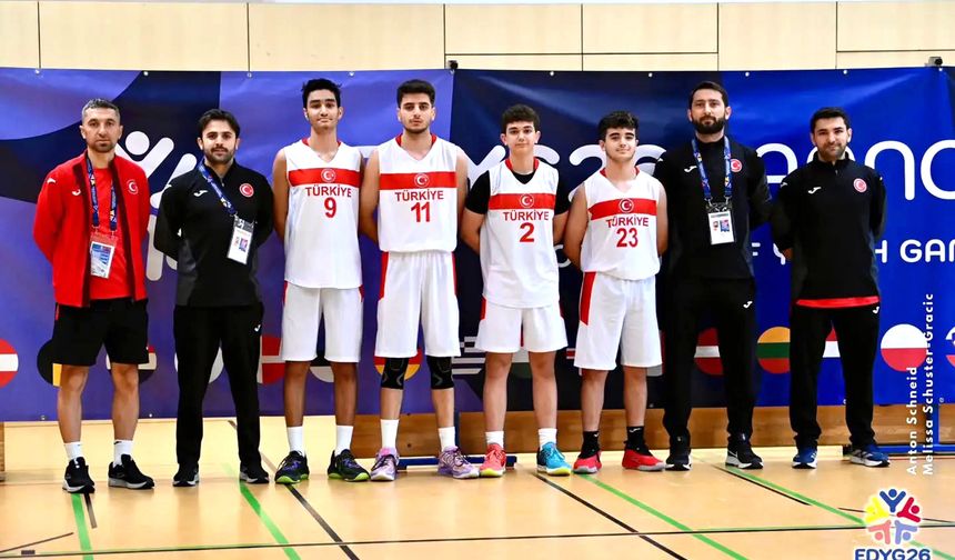3X3 BASKETBOL MİLLİ TAKIMI AVRUPA’DA 4.SÜ