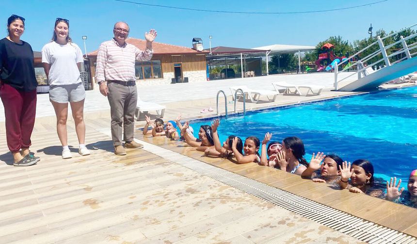 BULDANLI ÇOCUKLAR YAZI SPORLA GEÇİRİYOR