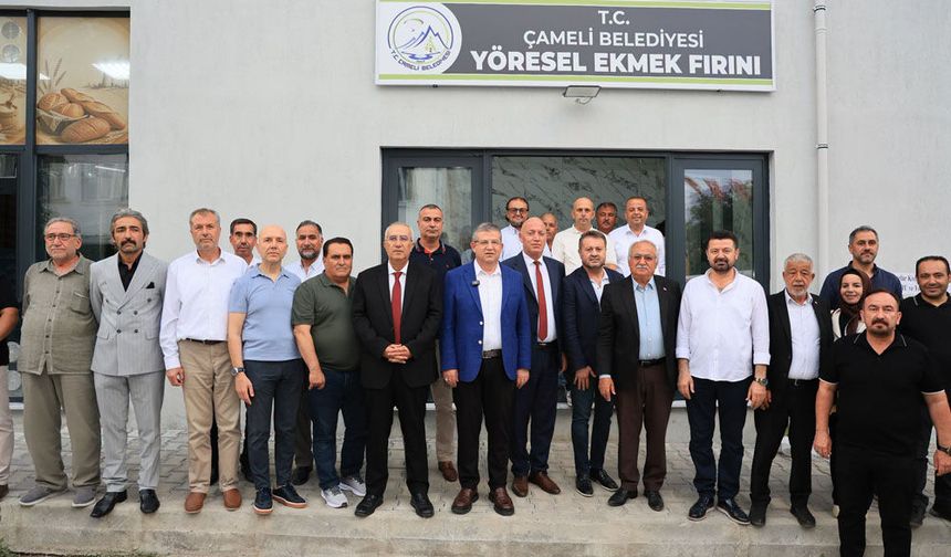 YÖRESEL EKMEK FIRINI AÇILDI