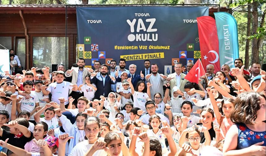 YAZ OKULU RENKLENDİ