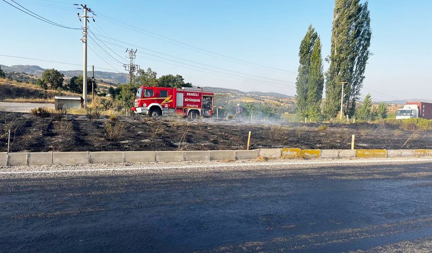 REFÜJDE ÇIKAN YANGIN KISA SÜREDE SÖNDÜRÜLDÜ