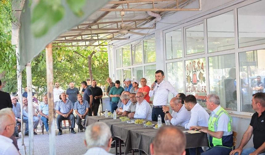 DBB BAŞKANI ÇAVUŞOĞLU SORUN DİNLEDİ ÇÖZÜM SUNDU