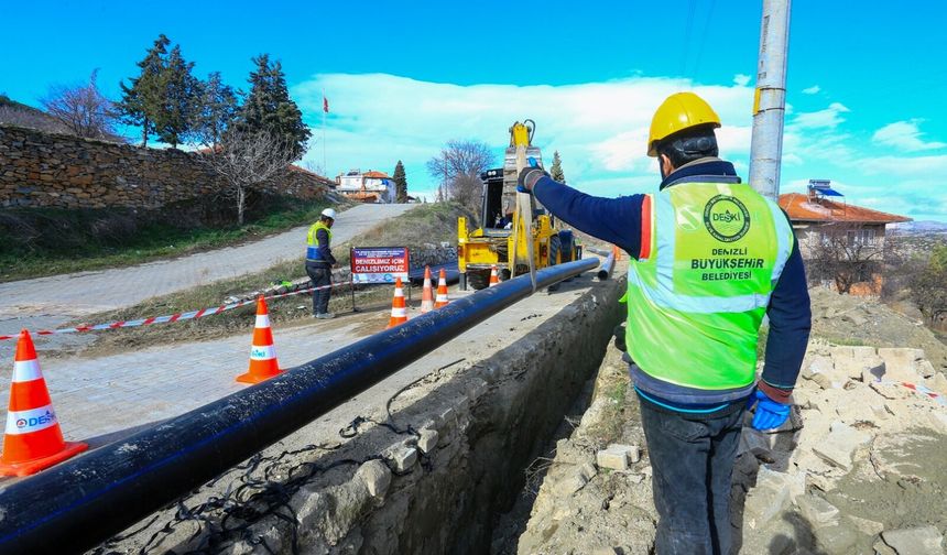 ÇAL’IN SU ALTYAPISINA 10 MİLYONLUK YATIRIM