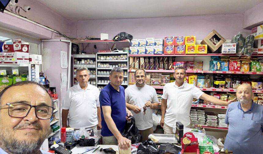 AK PARTİ ESNAFIN NABZINI TUTUYOR