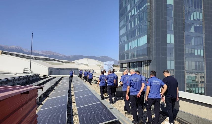 BÜYÜKŞEHİR İTFAİYE’DEN AVM’LERDE DENETİM