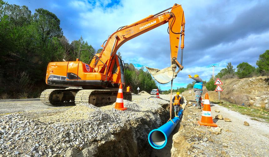 DESKİ’DEN HONAZ’A 32 MİLYONLUK YATIRIM