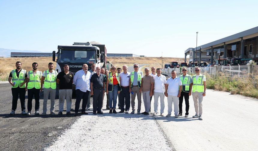 MERKEZEFENDİ’DE YOL HAMLESİ