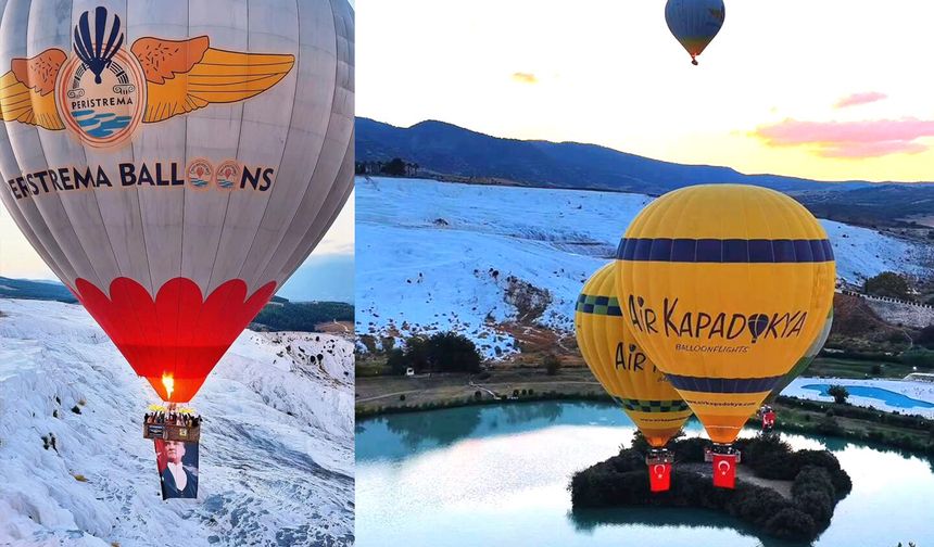 PAMUKKALE SEMALARINDA 30 AĞUSTOS COŞKUSU