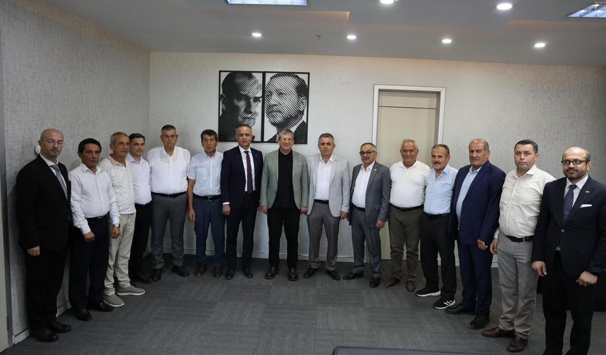 SUBAŞIOĞLU’NA ESNAF ZİYARETİ