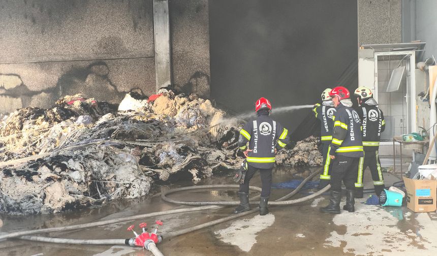 DEPODA BÜYÜK YANGIN