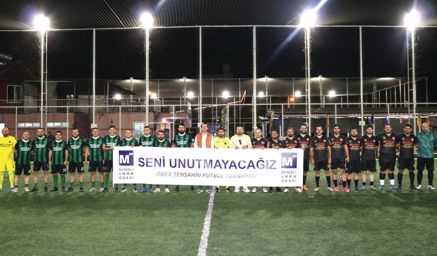 MALİ MÜŞAVİRLERİN FUTBOL TURNUVASI VEFAYLA BAŞLADI