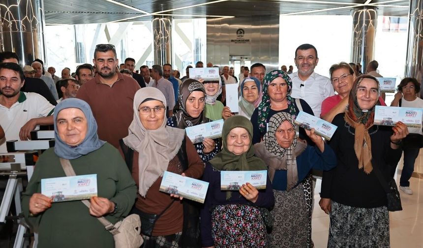TOPRAĞIN EMEKÇİSİNE BÜYÜKŞEHİR DESTEĞİ