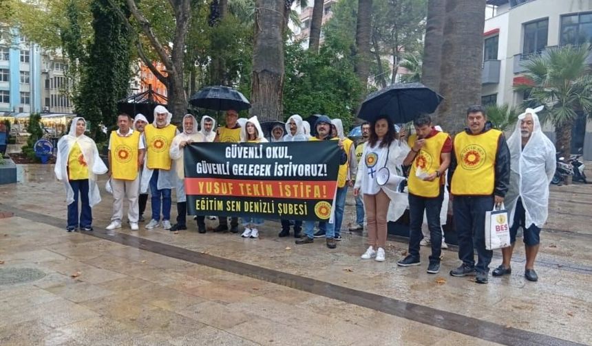 EĞİTİMCİLERDEN SALDIRI TEPKİSİ