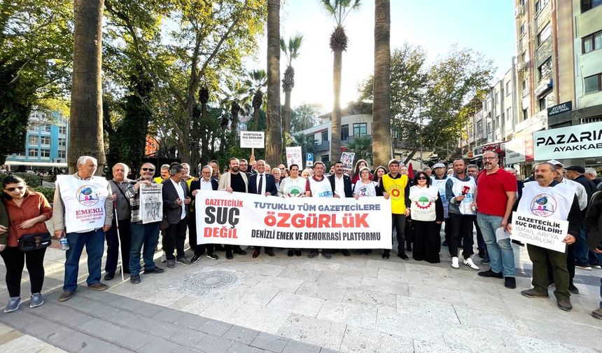 “GAZETECİLİK SUÇ DEĞİLDİR”