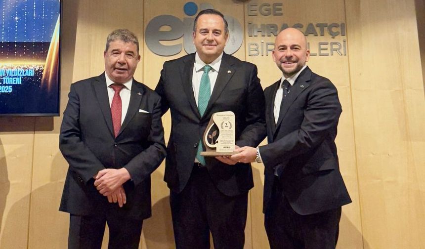 ALTUNTAŞ BAHARAT EGE’NİN İHRACAT YILDIZLARI ARASINDA BAŞARI ÖDÜLLE TAÇLANDI