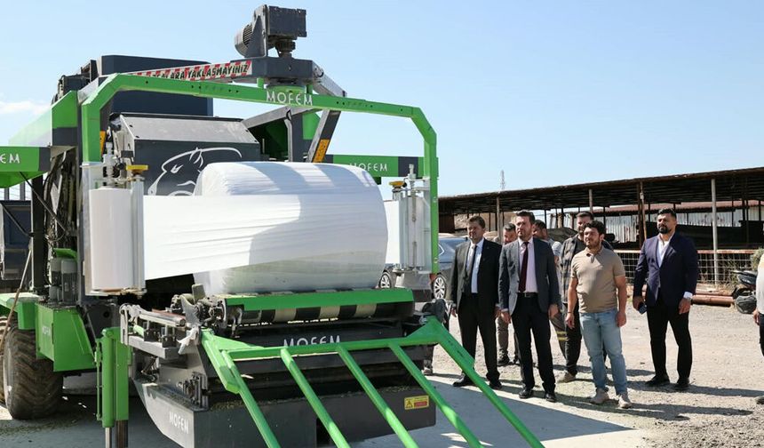 TAVAS'TA ÜRETİCİYE ÜCRETSİZ SİLAJ DESTEĞİ
