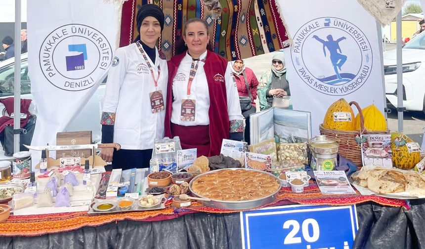 ÇAMELİ’NİN YÖRESEL DEĞERLERİ GASTRO AFYON’DA SERGİLENDİ