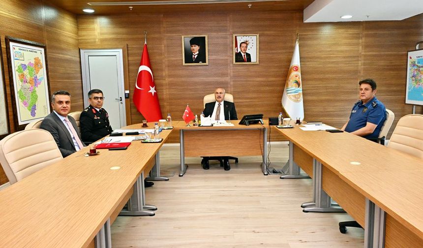 DENİZLİ’DE ÖNCELİK OKULLARDA GÜVENLİK