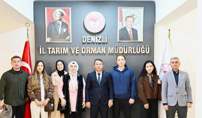 DENİZLİ İL TARIM VE ORMAN MÜDÜRLÜĞÜ’NDE PERSONEL HEYECANI