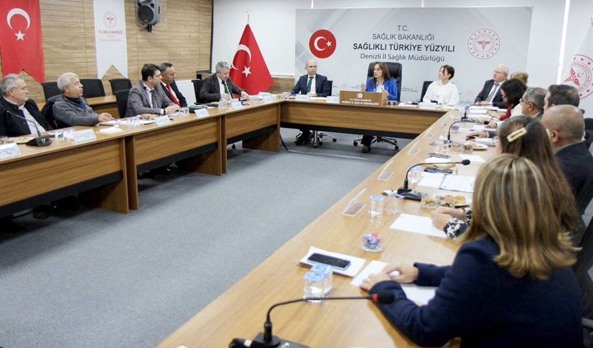 DENİZLİ’NİN SAĞLIĞI MASAYA YATIRILDI